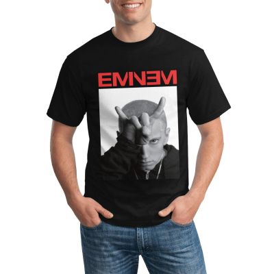 In Stock Funny Cotton T Shirt Gildan Eminem Horns Image Various Colors Available