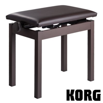 Korg  PC-300 เก้าอี้เปียโน ขาโลหะ เบาะหนานุ่ม ปรับระดับได้ 46-53 ซม. (Piano Stool / Piano Bench)