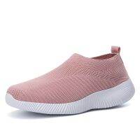 Womens Walking Shoes Fashion Sock Sneakers Breathe Comfortable Loafers Non-Slip Casual Shoes