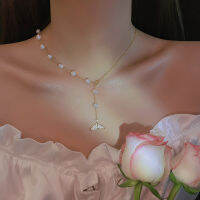 WHC เครื่องประดับ 2023 ใหม่ Fishtail ฝังไมโคร rhinestone สร้อยคอสำหรับผู้หญิงการออกแบบเกาหลี