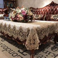 【LZ】卍  Table cloth European style high-end light and luxurious modern waterproof and waterproof