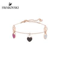 Swarovskiˉ bracelet GINGER Creative Heart Shape Fresh and Romantic Glorious Bracelet Womans Fine Jewelry Charms and Charm Bracelet