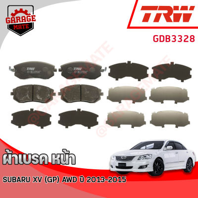 TRW ผ้าเบรคหน้า SUBARU BRZ (ZC6) 2014 ขึ้นไป / FORESTER (SJ)  AWD 13-19 /  XV (GP) 2.0L AWD 13-17