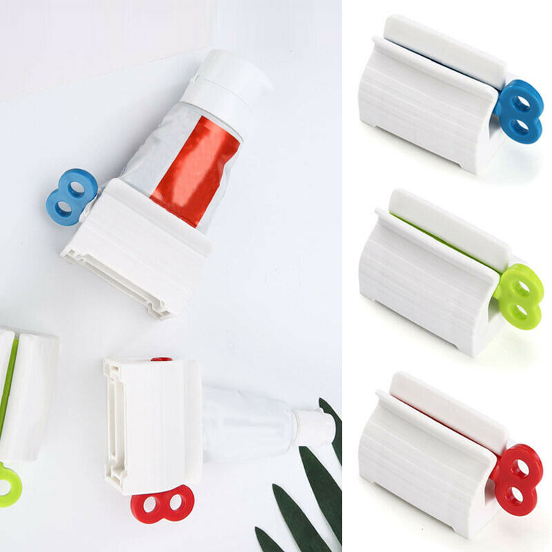 YESPERY Tootpaste Tube Squeezer Easy Dispenser Rolling Holder Bathroom Supplies
