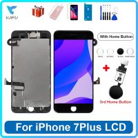 OEM Full LCD Display For iPhone 7 7 Plus Screen With Home Button Full Set Assembly Touch Digitizer Replacement No Dead Pixel AAA