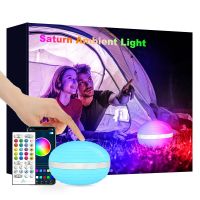 Led ChildrenS Room Night Light Smart Touch Rgbsaturn Ambient Light Living Room Table Lamp Night Light Night Lights