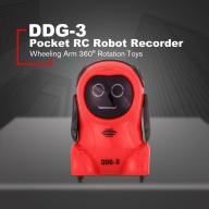 OBBB DDG-3 Thông Minh Bỏ Túi Ghi Âm Giọng Nói RC Robot Đầu Ghi Hình Cánh Tay Xoay 360 Đồ Chơi thumbnail