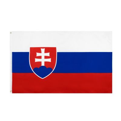 Flaghub 60X90 90X150ซม. Svk Sk Slovska Slovakia Slovak Flag