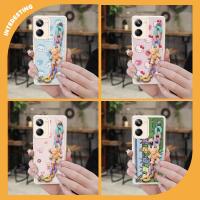 Little Bear Color Chain high-grade Phone Case For OPPO Realme10 Pro 5G protective case Skin-friendly feel phone case