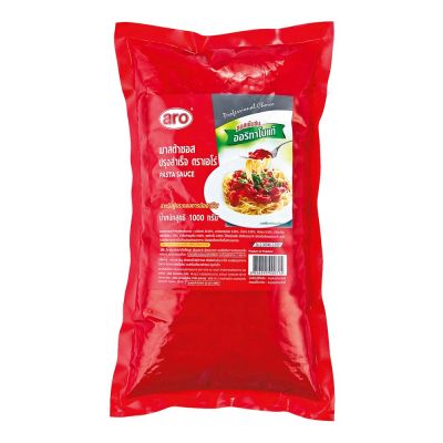 สินค้ามาใหม่! เอโร่ พาสต้าซอสปรุงสำเร็จ 1 กก. aro Pasta Sauce 1 kg ล็อตใหม่มาล่าสุด สินค้าสด มีเก็บเงินปลายทาง