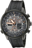 Citizen Mens Eco-Drive Navihawk Atomic Timekeeping Watch, JY8035-04E