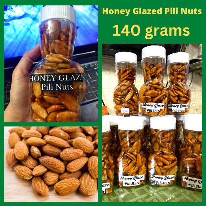 ♀140g BEST BICOL PILI NUTS IN HONEY GLAZED FLAVOR FRESH AND CRISPY 140