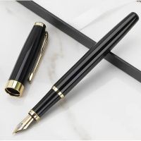 Luxury Quality KD308 Black Business Office Fountain Pen Student School Stationery Supplies Ink Calligraphy Pen  Pens