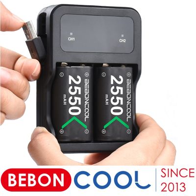 【Wireless】 BEBONCOOL สำหรับ Xbox แบบชาร์จไฟได้2X2550MAh/Xbox Series S/x/x/ X/ แบตเตอรี่จอยเกม Xbox One + ที่ชาร์จชนิด C USB