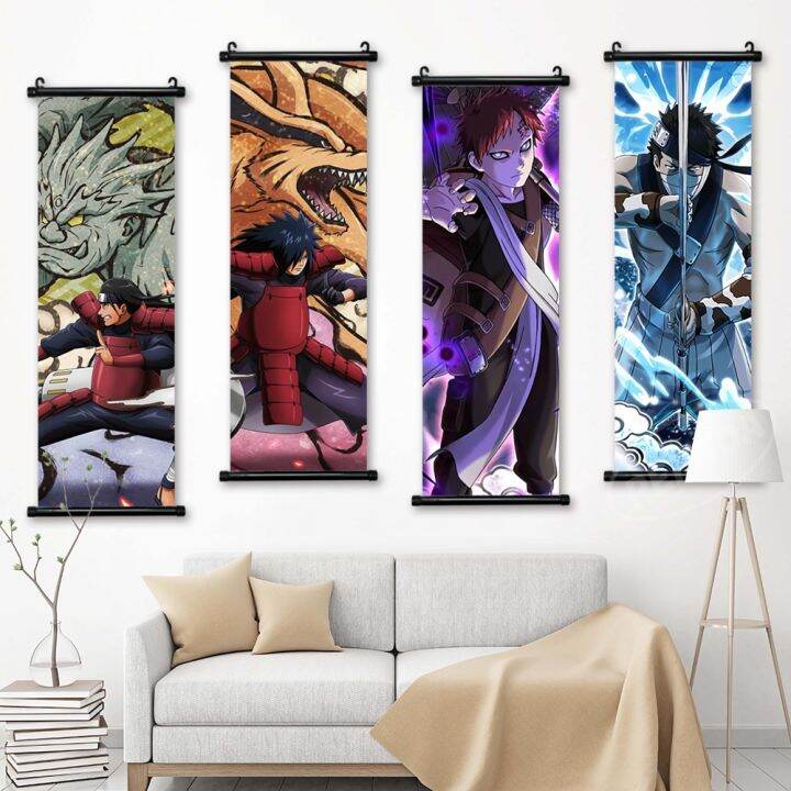 [COD] Wall Naruto Scroll Hanging Gaara Painting Senju Tsunade Poster ...