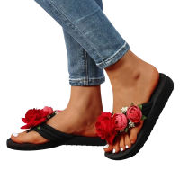 Slippers For Women Ladies Summer Flip Flops Open Toe Flowers Bohemian S For Women Sandals Size 6 Leather Sandals Women Size 12