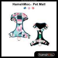 Hampshmoc Breathable Dog Harness เสื้อกั๊กสัตว์เลี้ยงแบบปรับได้ Premium Nylon Webbing สำหรับสุนัขขนาดกลางขนาดเล็ก