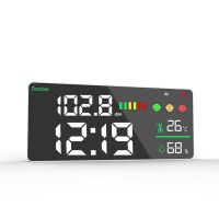 Rechargeable Digital Sound Level Meter Noise Decibel Measuring Meter Range From 1-95Dba Wall-Mounted Large Screen Clock