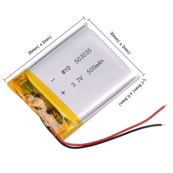 503035 3.7V Lithium Polymer Battery 3 7V Volt Li Po Ion Lipo ...