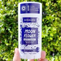 โรลออน สติ๊ก ผลิตภัณฑ์ระงับกลิ่นกายจากธรรมชาติ Natural Deodorant Moon Flower 92 g (Schmidts®) โรลออน