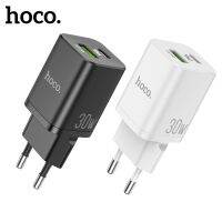 [3C electronic digital] Hoco USB C QC3.0ที่ชาร์จแบตเตอรี่โทรศัพท์ PD30W USB ประเภท C ชาร์จเร็วสำหรับ Xiaomi Poco X3เดินทางติดผนัง PD ที่ชาร์จสำหรับไอโฟน14 Accessorie