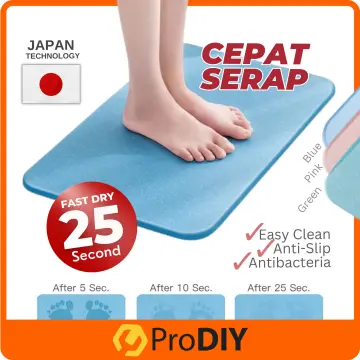 SIMPLYBEST Japan Diatomaceous Earth Mat Anti-Slip Fast Dry