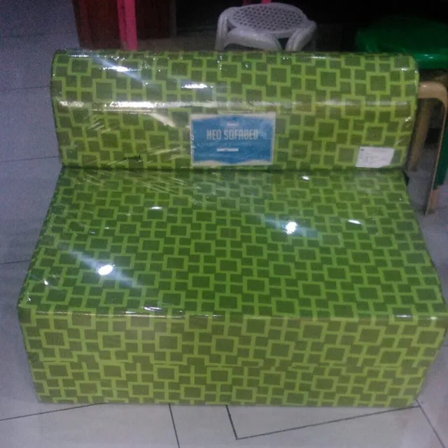 Single Uratex Foam Neo Sofa bed with throw pillow Lazada PH