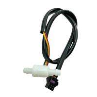 1.8-5.5V24V USN-HS06PI 6มม. ท่อ Barb End Hall Water Flow Sensor Turbine 0.05-1.5LPM การบริโภคต่ำ Plc ดื่มเครื่อง