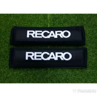 นวมหุ้มเบลผ้า Recaro สีดำ1คู่