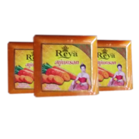 สบู่แครอท  Reya Carrot Soap(153g.x12ก้อน)153 กรัม จำนวน 12 ก้อน ราคาถูก จัดส่งเร็ว