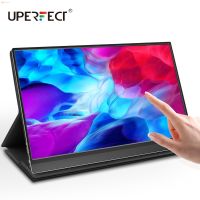 ส่งฟรี ลด 50% (พร้อมส่ง)UPERFECT 【ส่งจากไทย 】Portable  Battery MonitorTouch screen  15.6 Inch  1080P HDMI Monitor with 10800mAh Battery