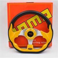 2023new 320mm PU steering wheel leather steering wheel Aluminum Frame Light Weight Modified sports steering wheel Universal Furniture Protectors Repla