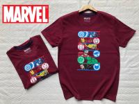 เสื้อยืด MARVEL | round neck T-shirt ผ้าคอตตอนเนื้อนุ่ม