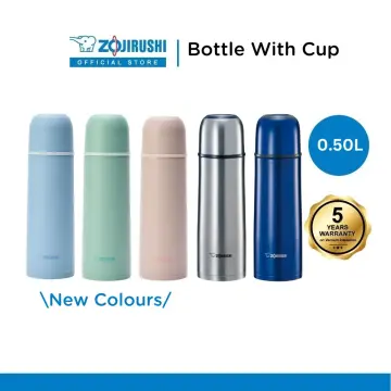 ZOJIRUSHI 0.48L S/S ONE TOUCH FLIP-OPEN MUG - SM-SR-48E