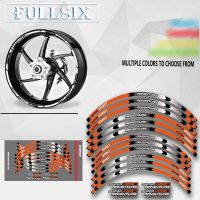 12 X Thick Edge Outer Rim Sticker Stripe Wheel Decals For KTM 1290 SUPER ADV R/S/T 2017