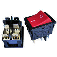 2Pcs 6Pins 30A 125V250V ขนาดใหญ่ Rocker Power Switches สำหรับเครื่องเชื่อมอินเวอร์เตอร์ JD03-A1เชื่อมต่อชิ้น,สีแดง