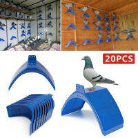 20Pcs Pigeon V Roost Perches กรอบ Dove Rest Stand Blue Dwelling Birds กรอบ Dwelling Perch กรอบ Roost Perches อุปกรณ์นก