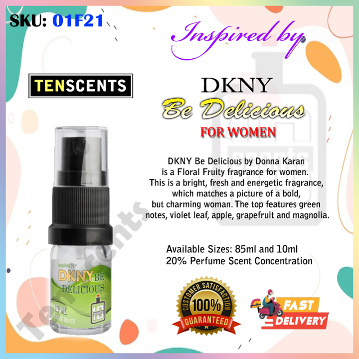 TENSCENTS 10ml dkny Bedelicious Inspired Oil Based Perfume for Women