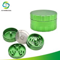 [COD] Metal smoke grinder multifunctional aluminum four-layer diameter 63mm multi-part alloy Grinder