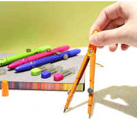 Drawing Compasses Math Geometry Tools Surveying Mapping School Drafting with Lead Core Student Exam Painting Stationery Supply