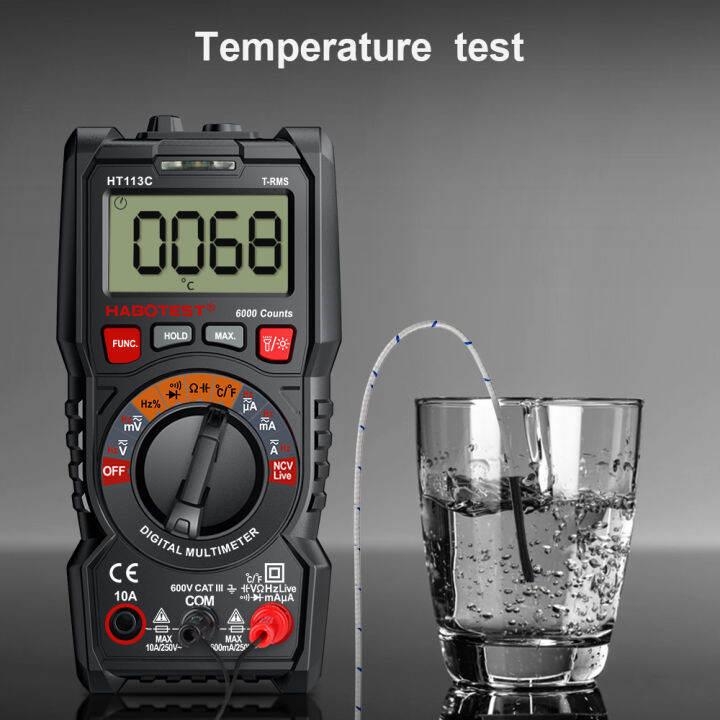 habotest-มัลติมิเตอร์แบบดิจิทัล-ht113-6v-600v-ac-dc-โวลต์มิเตอร์แอมมิเตอร์-ncv-ohm-ทดสอบไดโอดความถี่ต้านทานความจุ