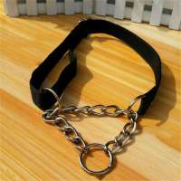 SWEET ELVES Half Nylon Chain Choke Dog Training Pet Products Collar