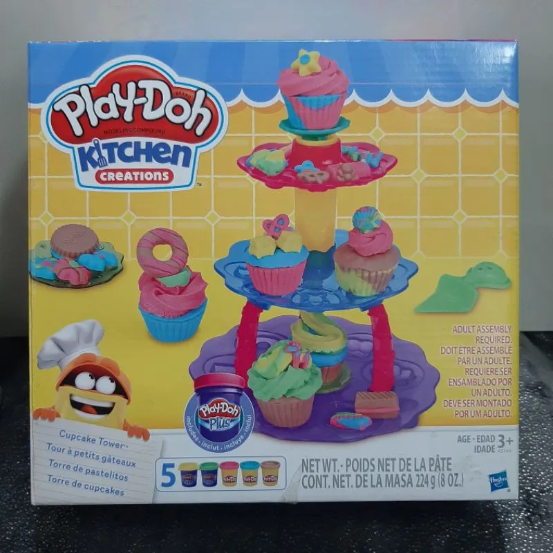 play doh kitchen cupcakes