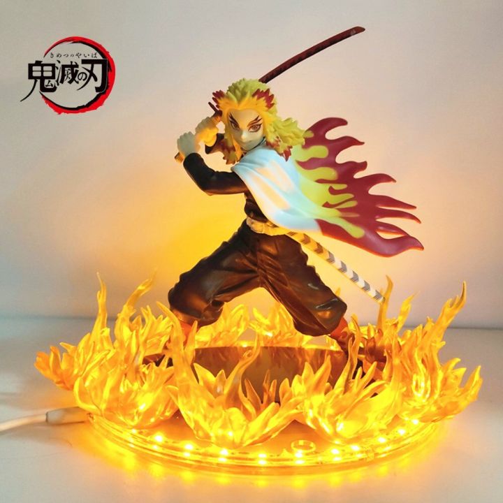 zzooi-anime-figures-demon-slayer-rengoku-kyoujurou-fire-led-scene-diy-pvc-action-figure-toy-21cm-kimetsu-no-yaiba-figurine-kids-doll