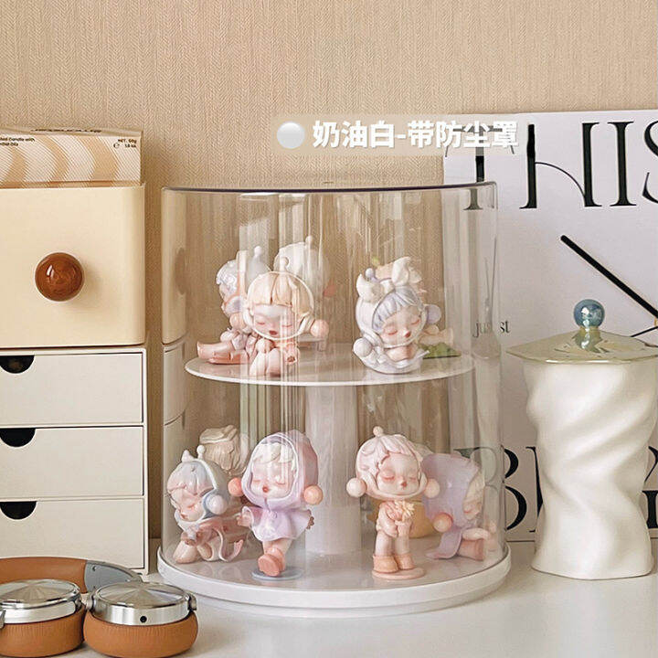 Clear Acrylic Display Case, Lego Minifigure, Action Figure with Shelf Collectibles Storage