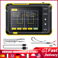 FNIRSI DSO152ออสซิลโลสโคปแบบดิจิตอล400V การวัดแรงดันไฟฟ้า200KHz แบนด์วิดท์2.5มิลลิเซคอนวินาทีอัตราการสุ่มตัวอย่าง2.8นิ้ว Oscilloscope แบบใช้มือถือ