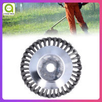 Twisted Wire Wheel Steel Garden Grass Weed Brush หัวตัด Derusting Disc สำหรับเครื่องตัดหญ้า 8in