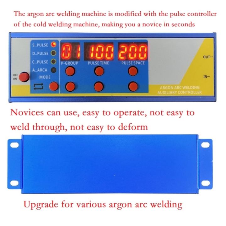 ชีพจรจุดเครื่องเชื่อมควบคุมการเชื่อมเย็นอาร์กอนโค้งเชื่อมเย็นควบคุมแผ่นปรับปากกาเชื่อม
