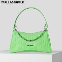 KARL LAGERFELD - K/SEVEN ELEMENT KL MONOGRAM SHOULDER BAG 231W3020 กระเป๋าสะพายไหล่