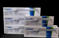 โคมไฟพาดตู้ปลา SOBO LED AL มี 5 ขนาด ขายืดได้